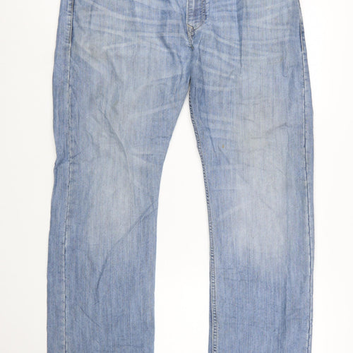 Levi's Men's Blue 514 Straight Fit Jeans 40x32 Denim