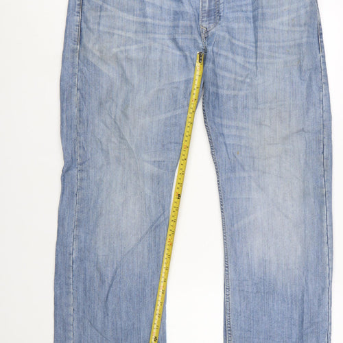 Levi's Men's Blue 514 Straight Fit Jeans 40x32 Denim