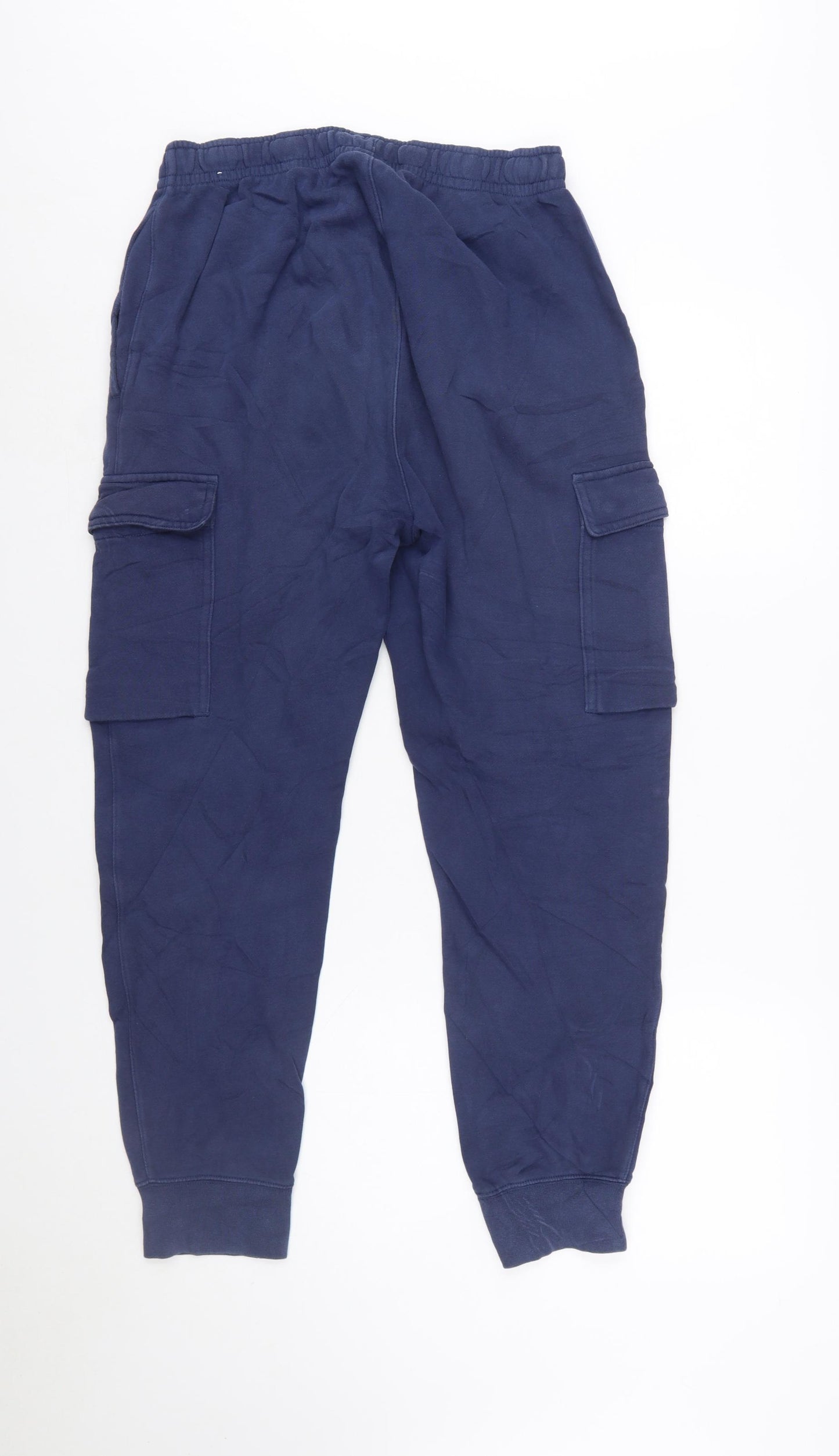 Nike Men's Blue Cargo Jogger Trousers Size S