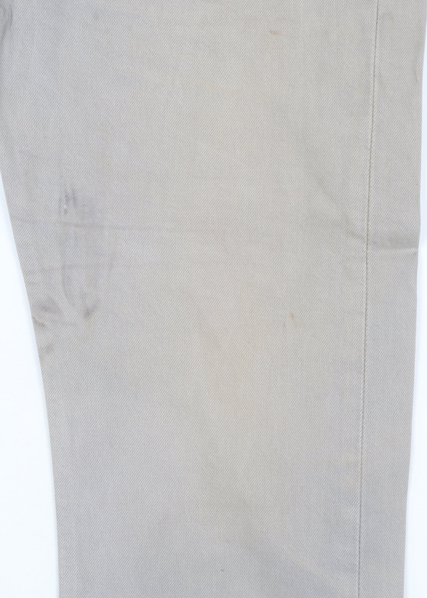 Levi's 501 Men's Grey Button Fly Straight Jeans W32 L34