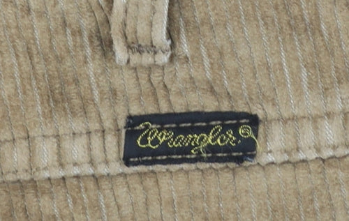 Wrangler Men's Beige Corduroy Chino Trousers 31x32