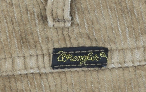 Wrangler Men's Beige Corduroy Chino Trousers 31x32