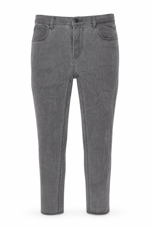 Front view of Levi's Women's Grey Skinny Denim Jeans, size 10, Regular Mid Rise