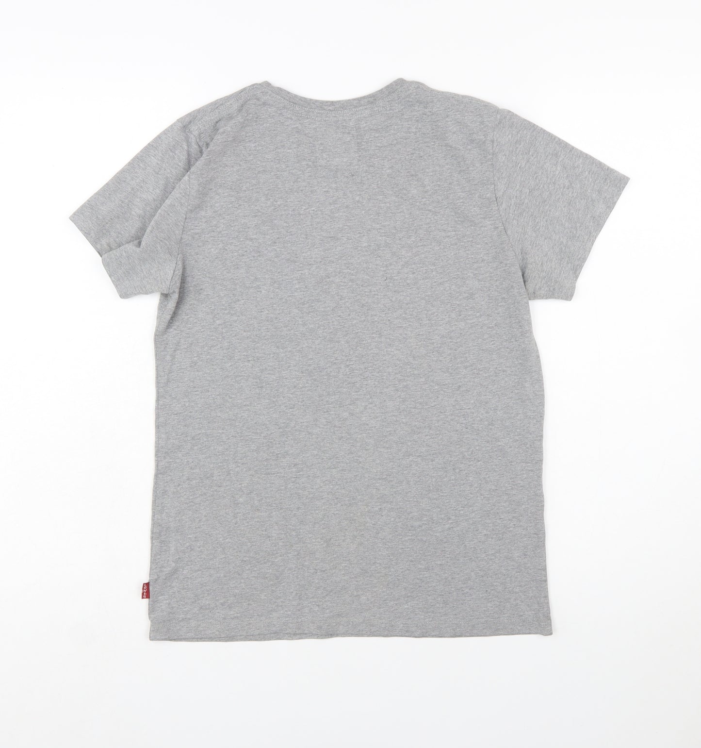 Levi's Boys Grey Logo Short Sleeve Cotton T-Shirt Size 14 Years