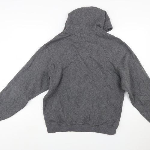 Nike Men's Grey Pullover Hoodie Size S Fleece Sportswear