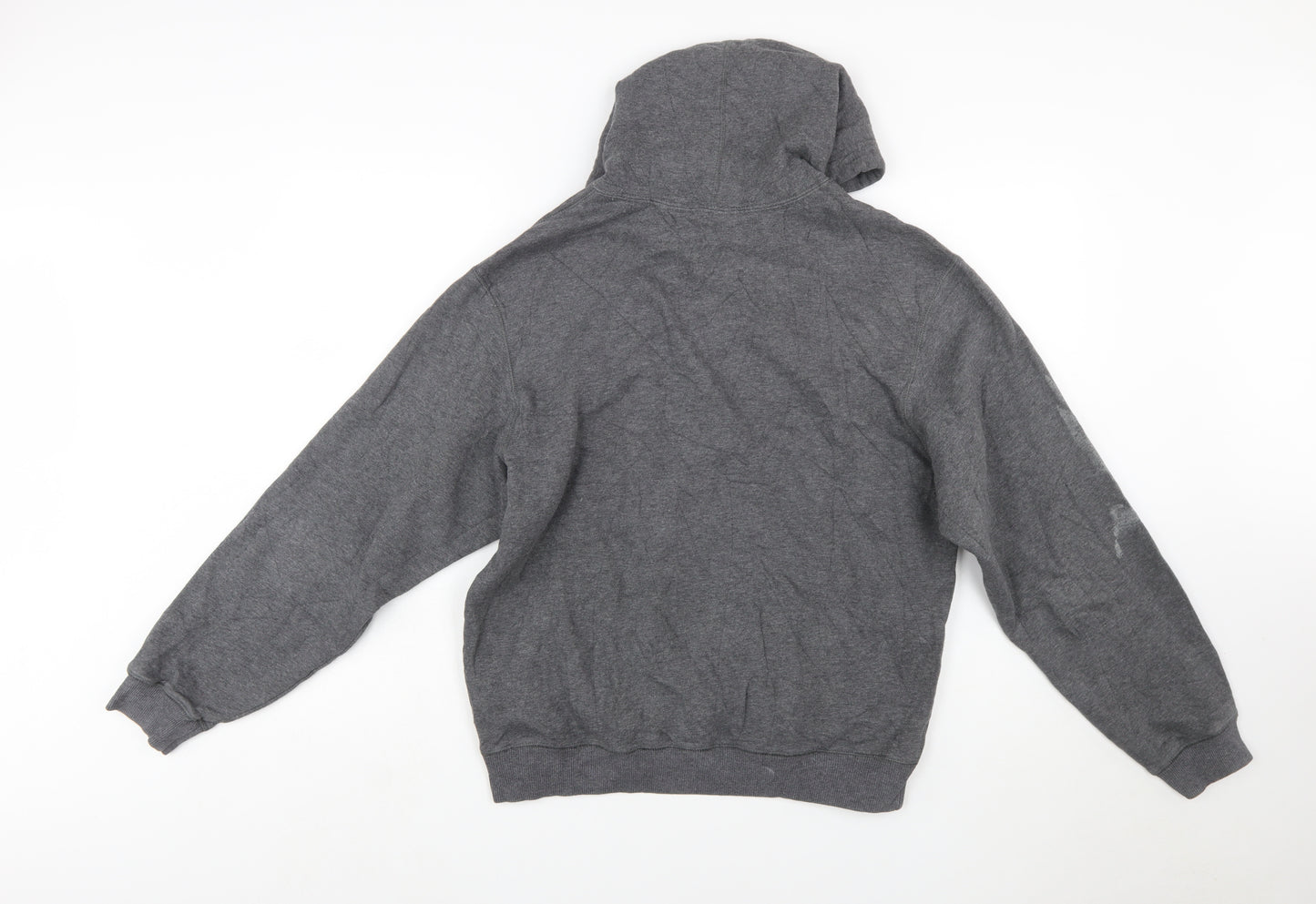 Nike Men's Grey Pullover Hoodie Size S Fleece Sportswear