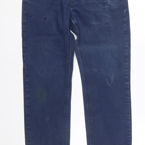 Levi's 541 Men Blue Straight Denim Jeans W32 L30 Cotton Blend