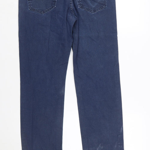 Levi's 541 Men Blue Straight Denim Jeans W32 L30 Cotton Blend