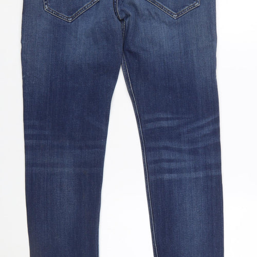 Diesel Men's Blue Slim Fit Straight Leg Denim Jeans Size 34