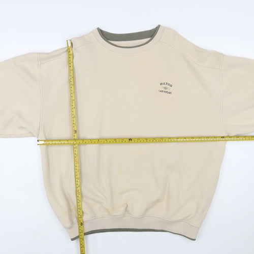Gear For Sports Men's Beige XL Crew Neck Pullover Sweatshirt