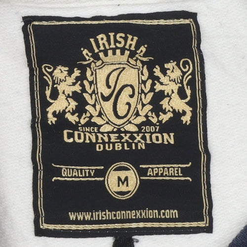 Irish Connexxion Women's Blue & White Dublin Pullover Sweatshirt M