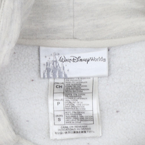 Walt Disney World Women’s Beige Mickey Mouse Pullover Hoodie Size S