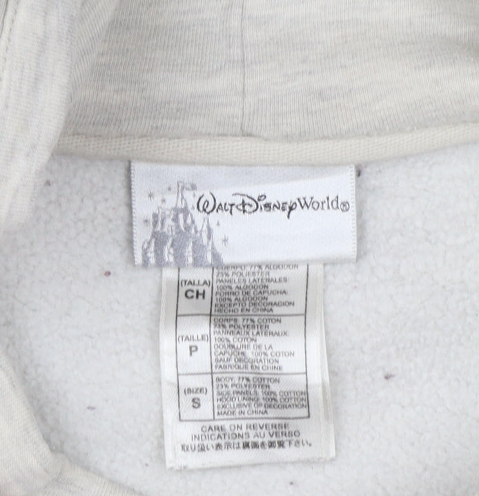 Walt Disney World Women’s Beige Mickey Mouse Pullover Hoodie Size S