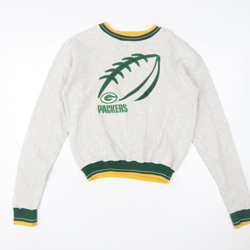 Legends Athletic Unisex Kids Grey Packers Pullover Sweatshirt XL Vintage