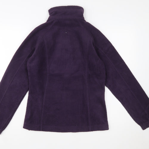 Columbia Women's Purple Fleece Full Zip Jacket Size S Outdoor Casual