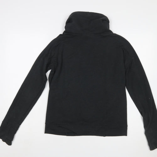 Under Armour Womens Black Small Pullover Hoodie Loose Fit Lightweight