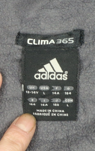 Adidas Mens Navy Blue Clima365 Lightweight Full Zip Sports Jacket Size L