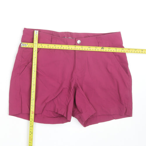 Columbia Womens Pink Size 4 Omni-Shield Athletic Shorts