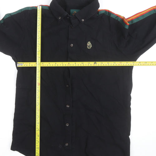 Luke Sport Black Men's Small Long Sleeve Button-Up Shirt
