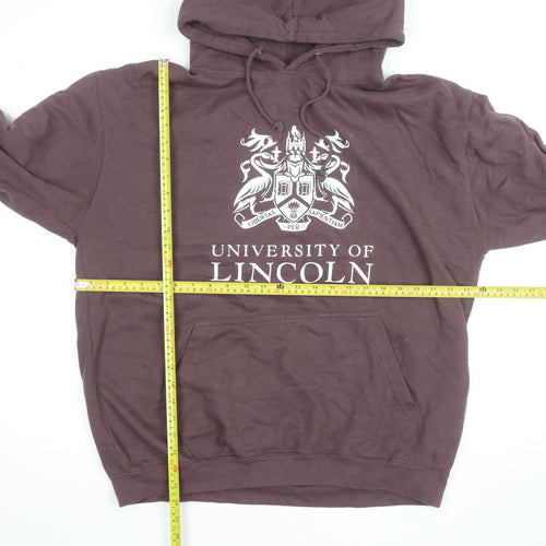 AWDis Men's Brown University of Lincoln XL Pullover Hoodie