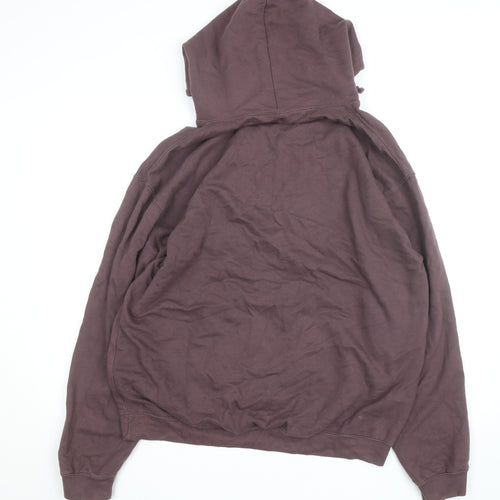 AWDis Men's Brown University of Lincoln XL Pullover Hoodie