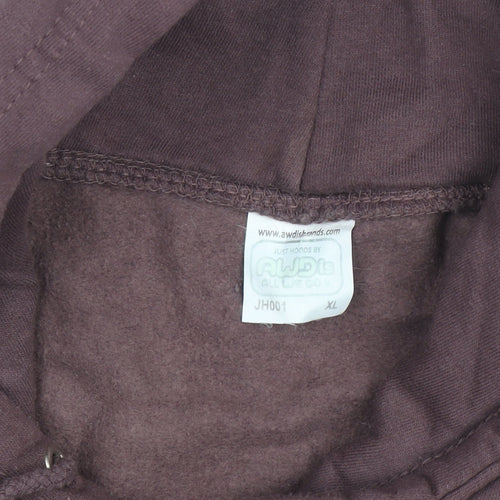 AWDis Men's Brown University of Lincoln XL Pullover Hoodie