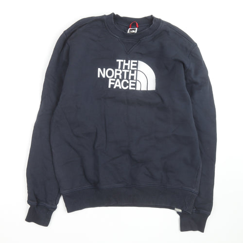 The North Face Men’s Blue Logo Pullover Sweatshirt L