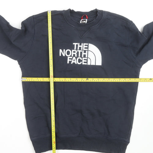 The North Face Men’s Blue Logo Pullover Sweatshirt L