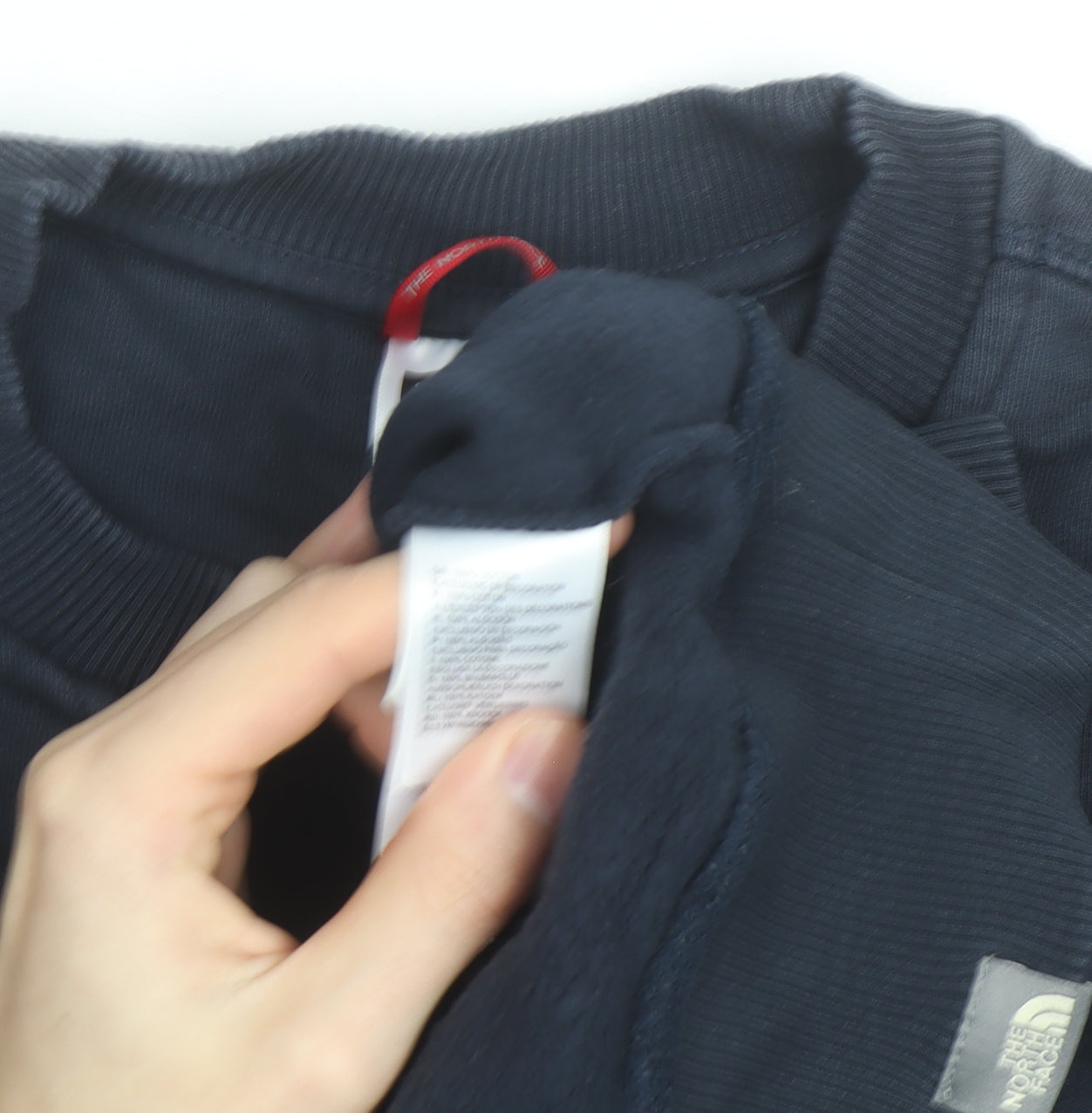 The North Face Men’s Blue Logo Pullover Sweatshirt L