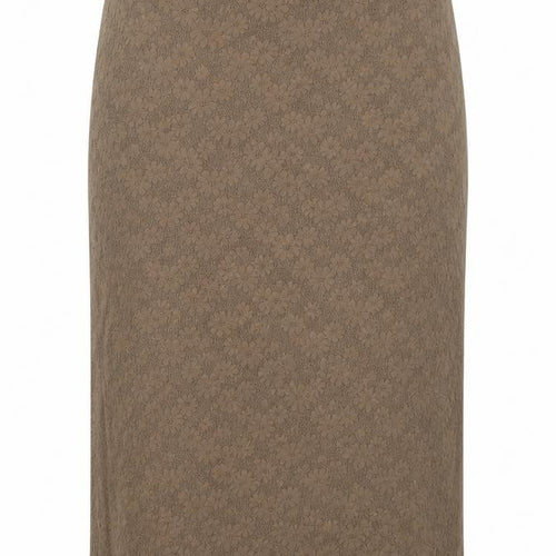 Marks and Spencer Women's Brown Lace Pencil Skirt Size 18