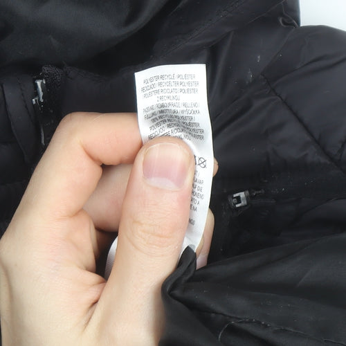 McKenzie Boys Black Hooded Puffer Jacket 9-10 Years Winter Insulated Coat
