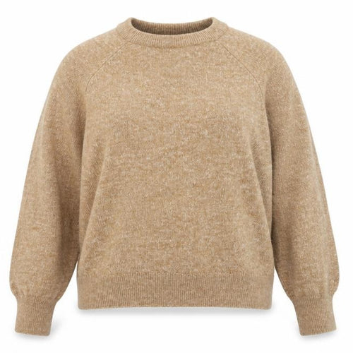 H&M Divided Women’s Beige Crew Neck Knit Jumper Size 16