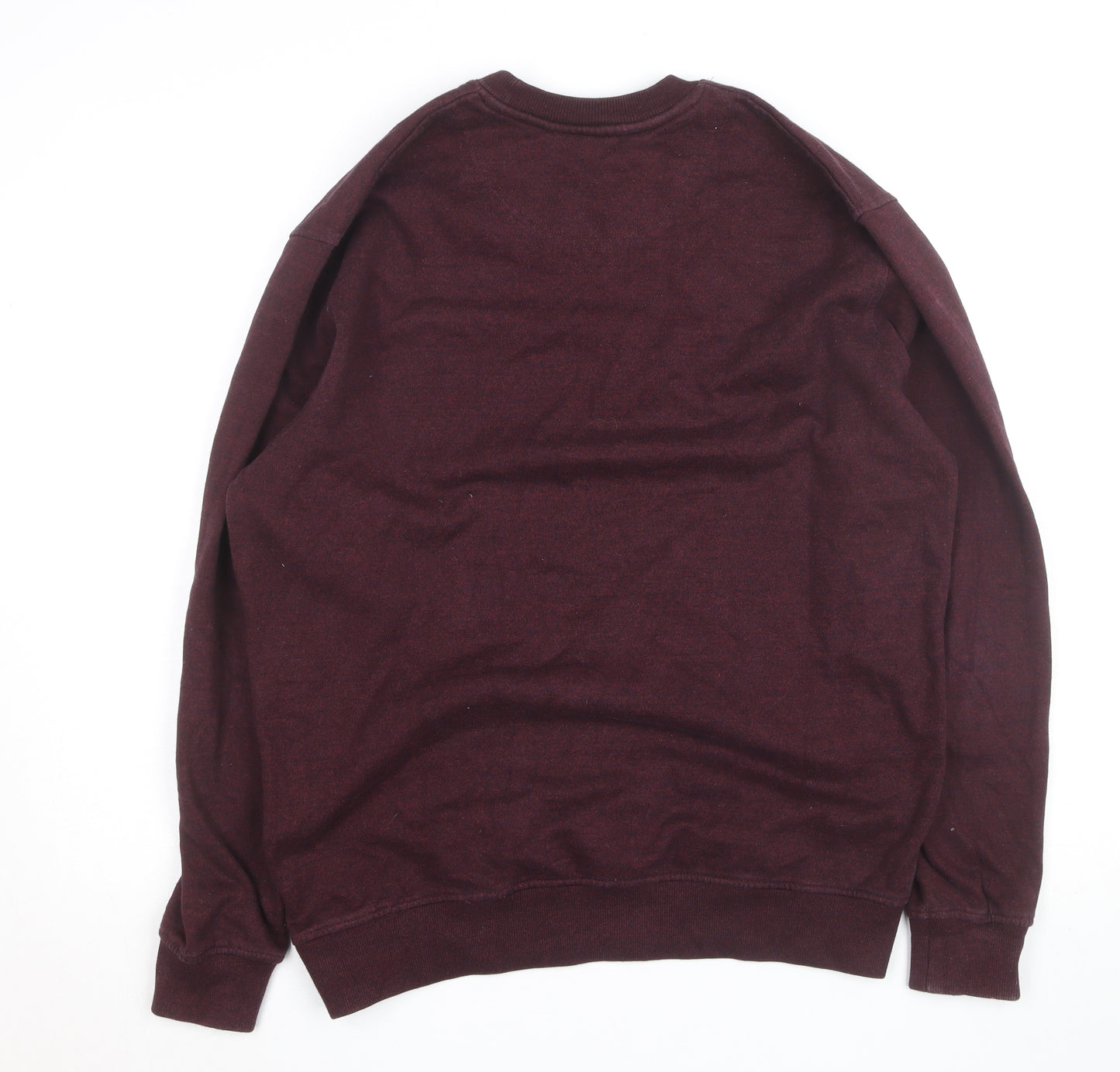 Asquith & Fox Men’s Brown Crew Neck Pullover Sweatshirt L