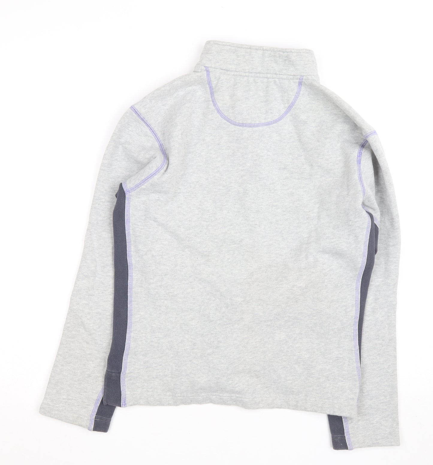 Reed Sport Women’s Grey 1/4 Zip Fleece Track Jacket Size S