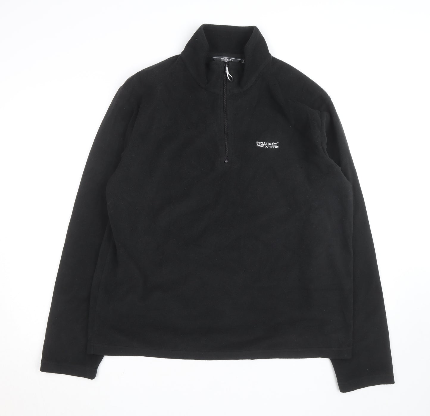 Regatta Men's Black XL 1/4 Zip Fleece Pullover Jacket