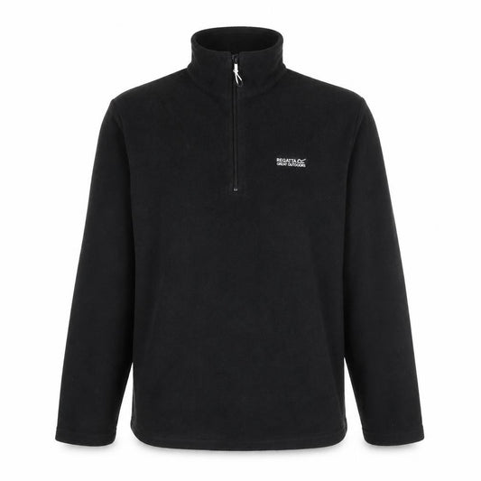Regatta Men's Black XL 1/4 Zip Fleece Pullover Jacket