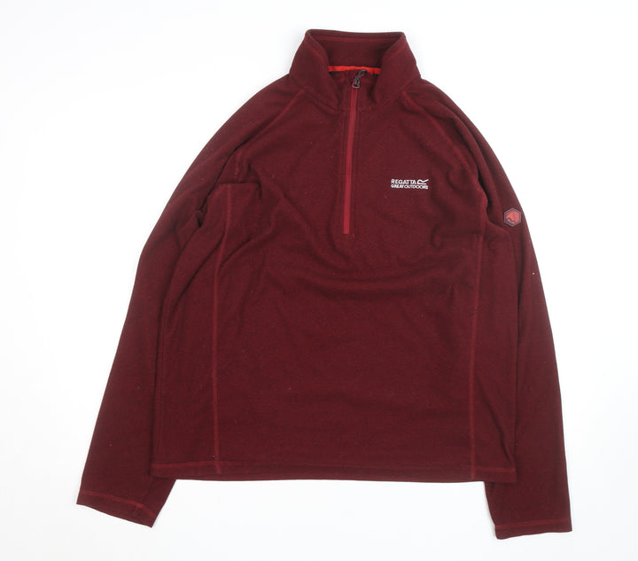 Regatta Men’s Red XL Fleece Half Zip Outdoor Activewear Jacket