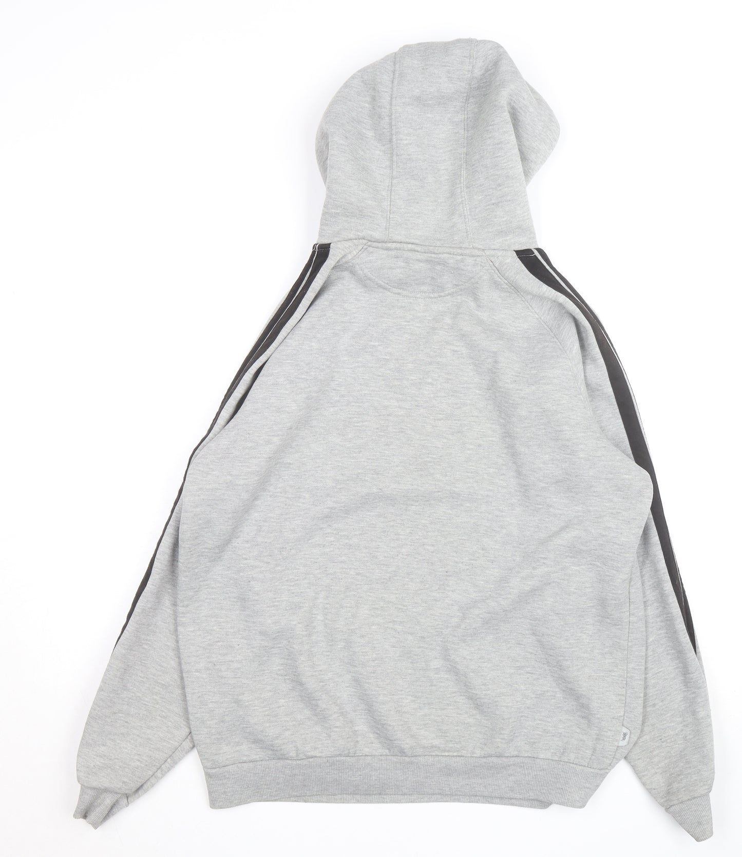 Lonsdale Men’s Grey Pullover Hoodie Medium Graphic Print Sportswear