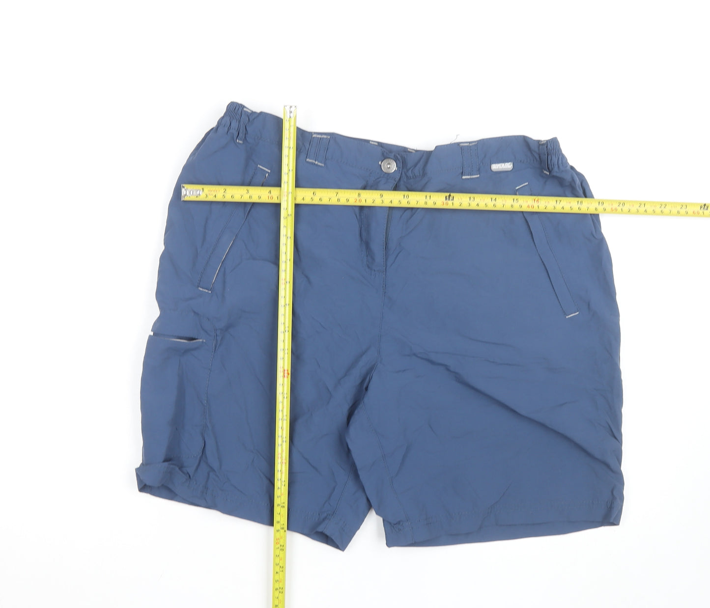 Regatta Womens Blue Size 16 Hiking Athletic Shorts Lightweight