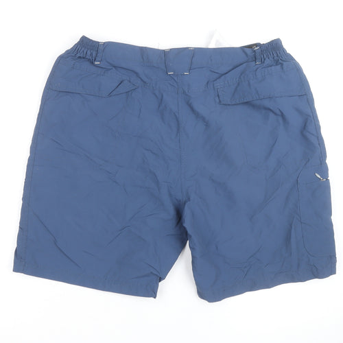 Regatta Womens Blue Size 16 Hiking Athletic Shorts Lightweight