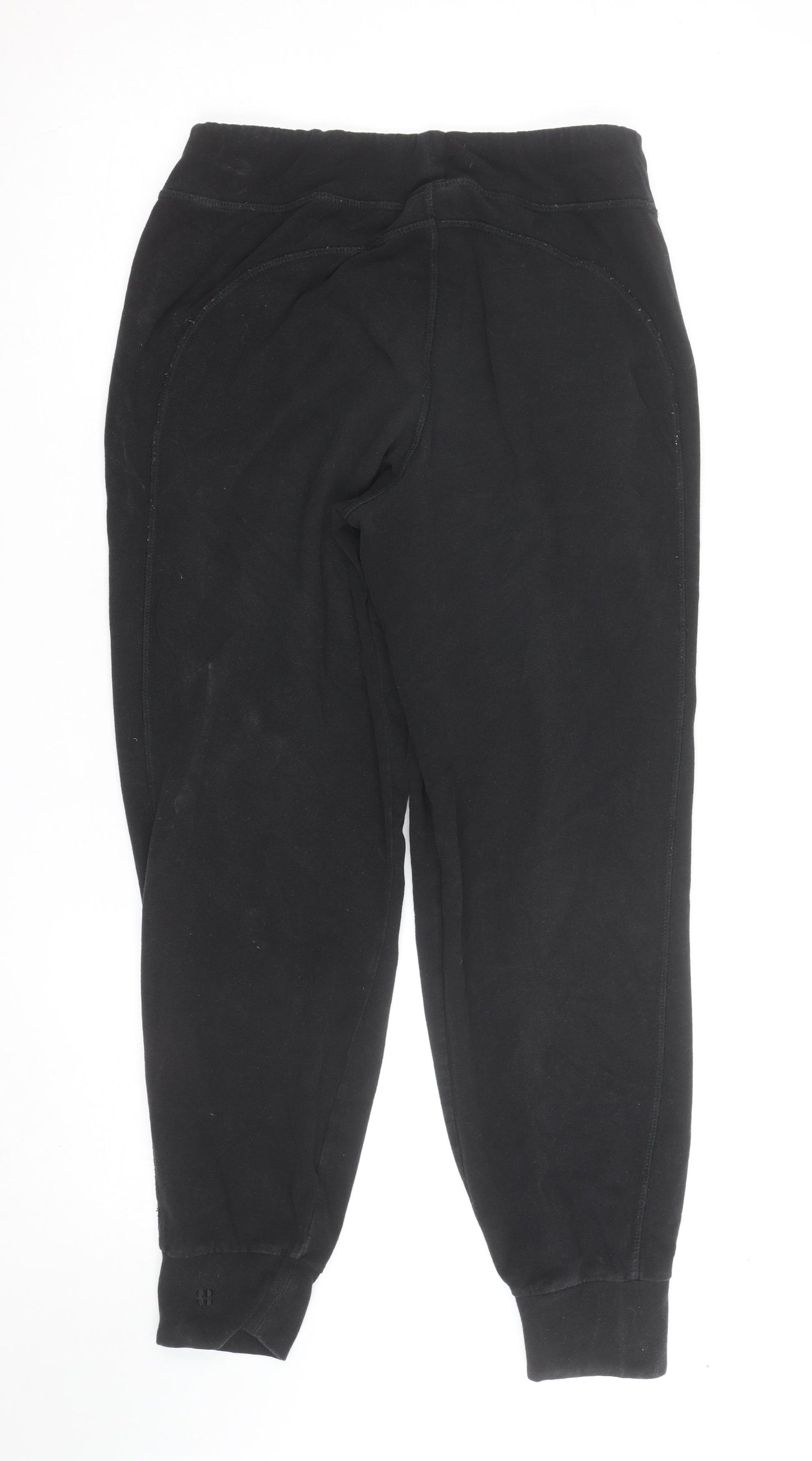 Sweaty Betty Women’s Black Jogger Pants Size 10 Cotton Blend