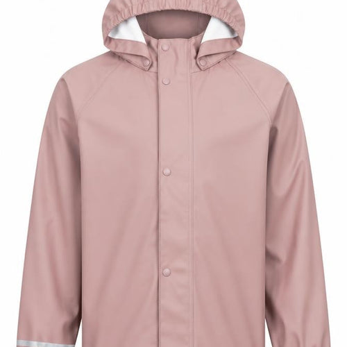 Name It Girls Pink Hooded Waterproof Rain Coat Jacket 146cm