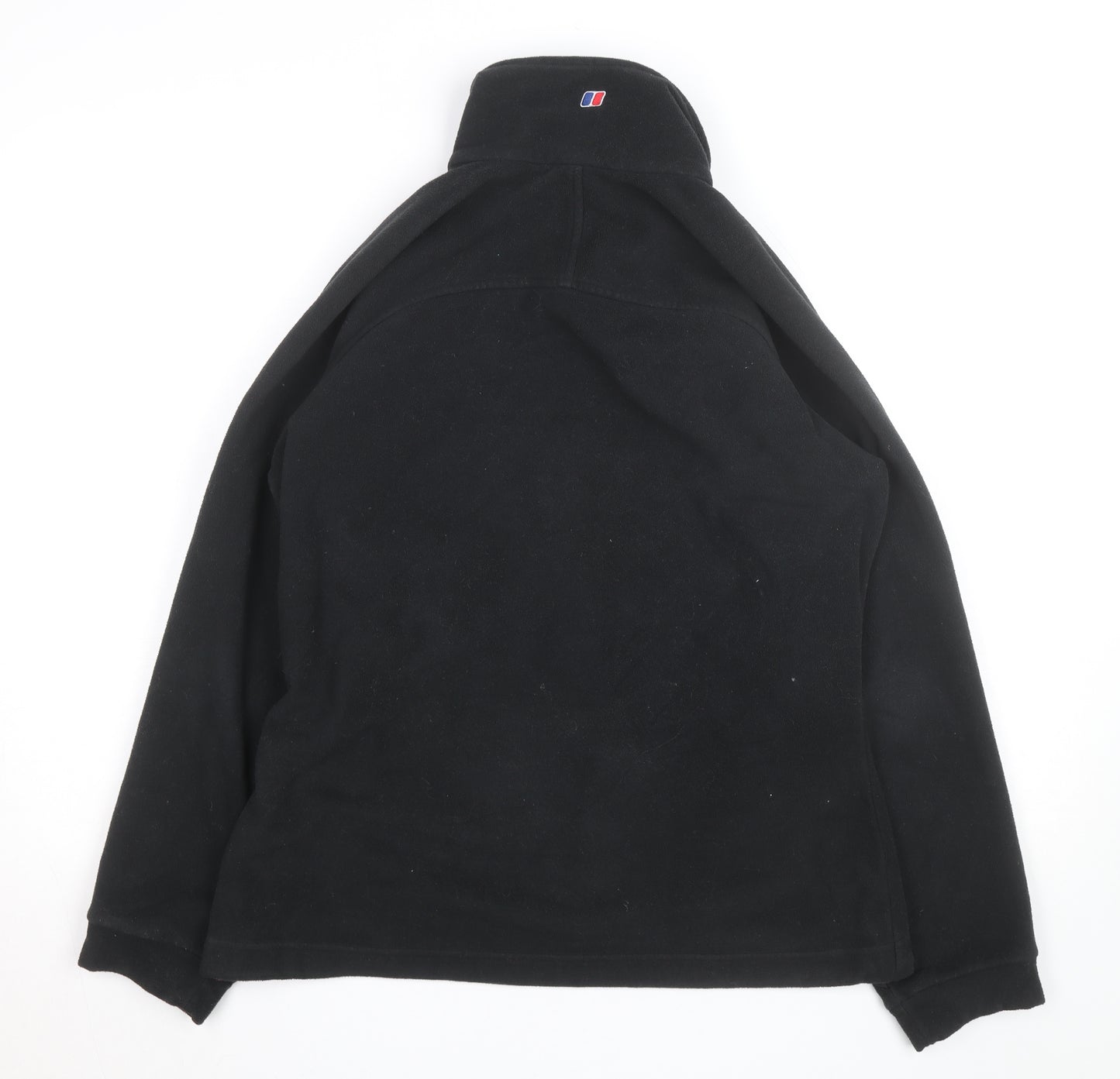 Berghaus Men's Black Fleece Mid-Length Jacket Size M Full Zip