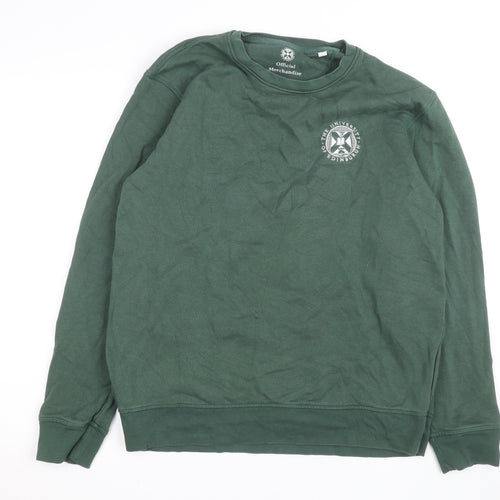 Stanley/Stella Men's Green XL Pullover Sweatshirt University Logo