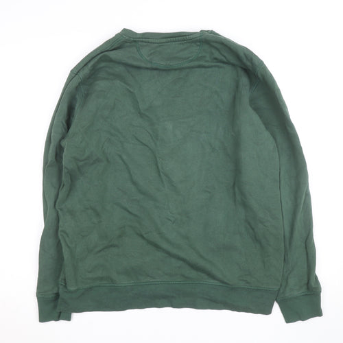 Stanley/Stella Men's Green XL Pullover Sweatshirt University Logo
