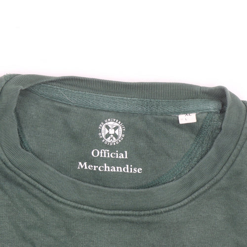 Stanley/Stella Men's Green XL Pullover Sweatshirt University Logo