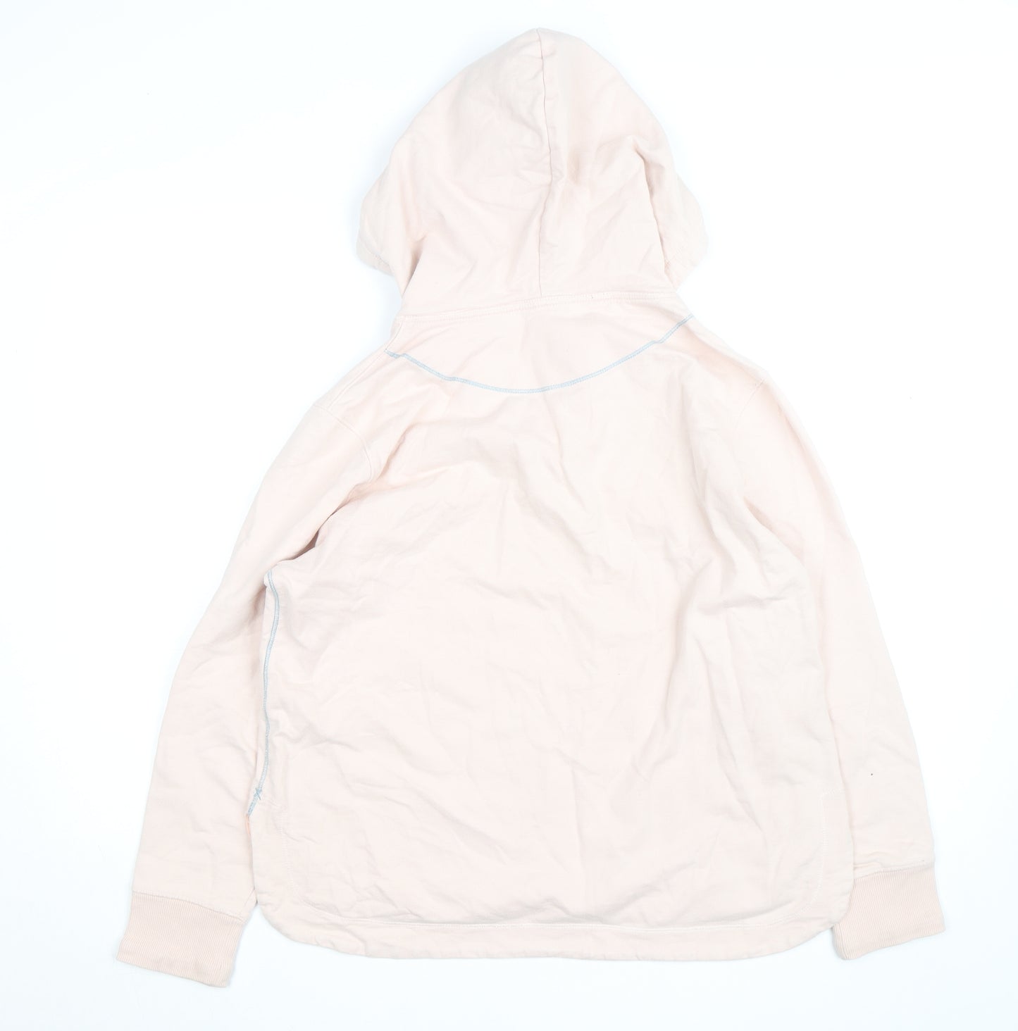 White Stuff Womens Pale Pink Size 12 Pullover Hoodie Sweatshirt