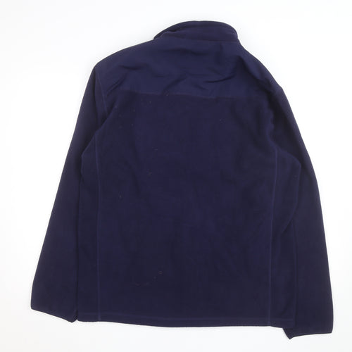 Logan & Martin Men's Navy Blue Fleece Full Zip Active Jacket M