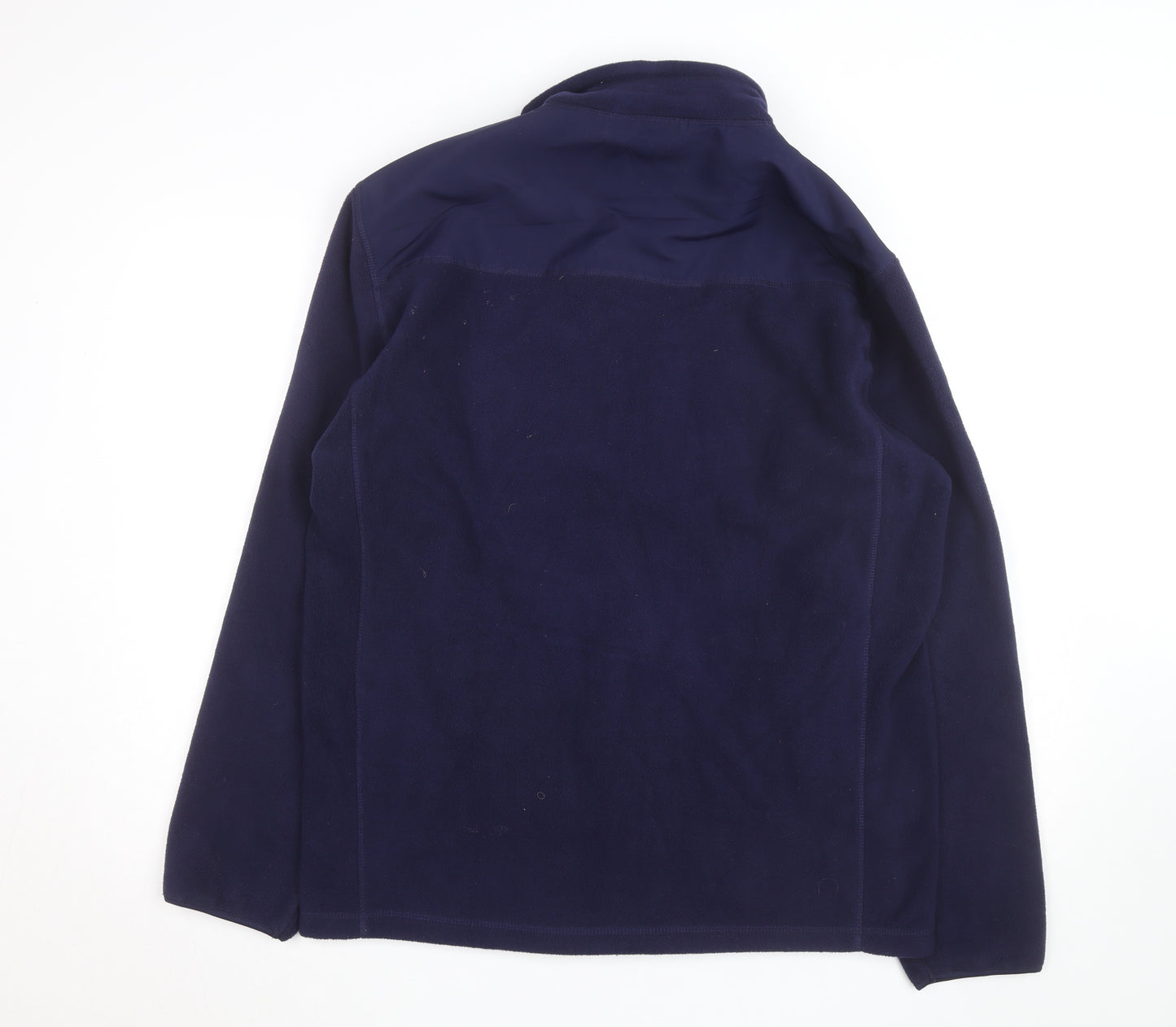Logan & Martin Men's Navy Blue Fleece Full Zip Active Jacket M