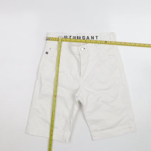 GANT Women's White Bermuda Shorts Size 28 Cotton Blend